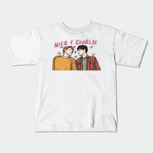 Nick And Charlie Happy Time Kids T-Shirt